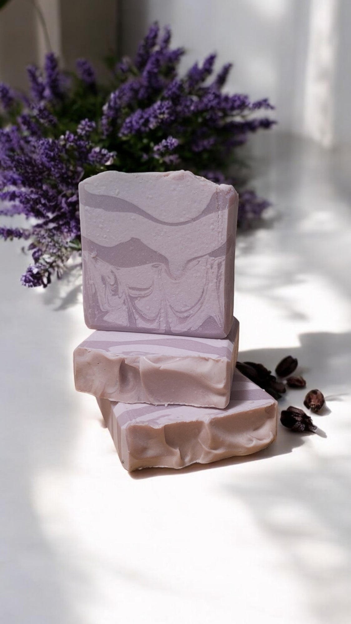 Lavender and Vanilla Gritty Soap