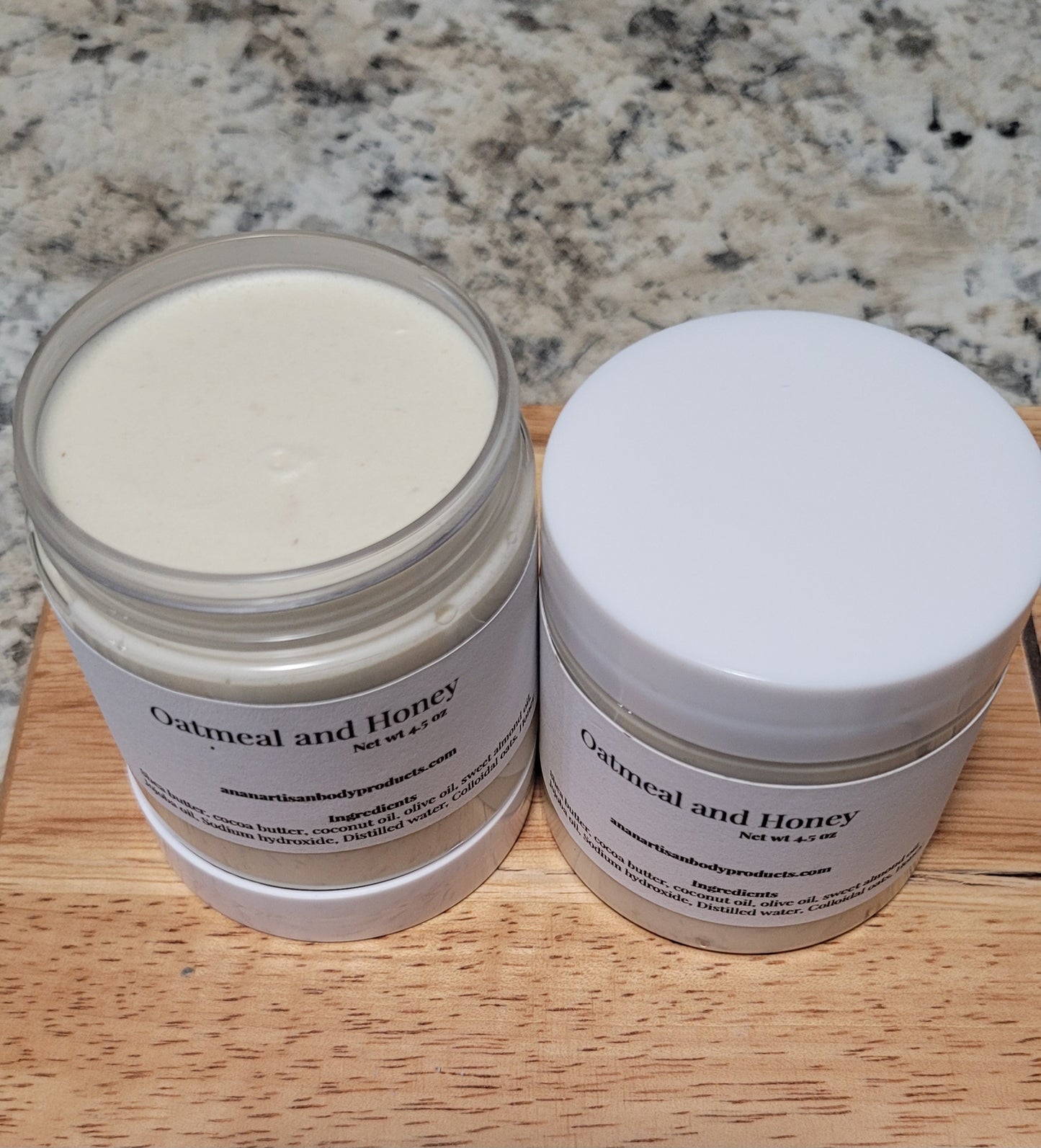 2 oz Scented Oatmeal and Honey Body Butter